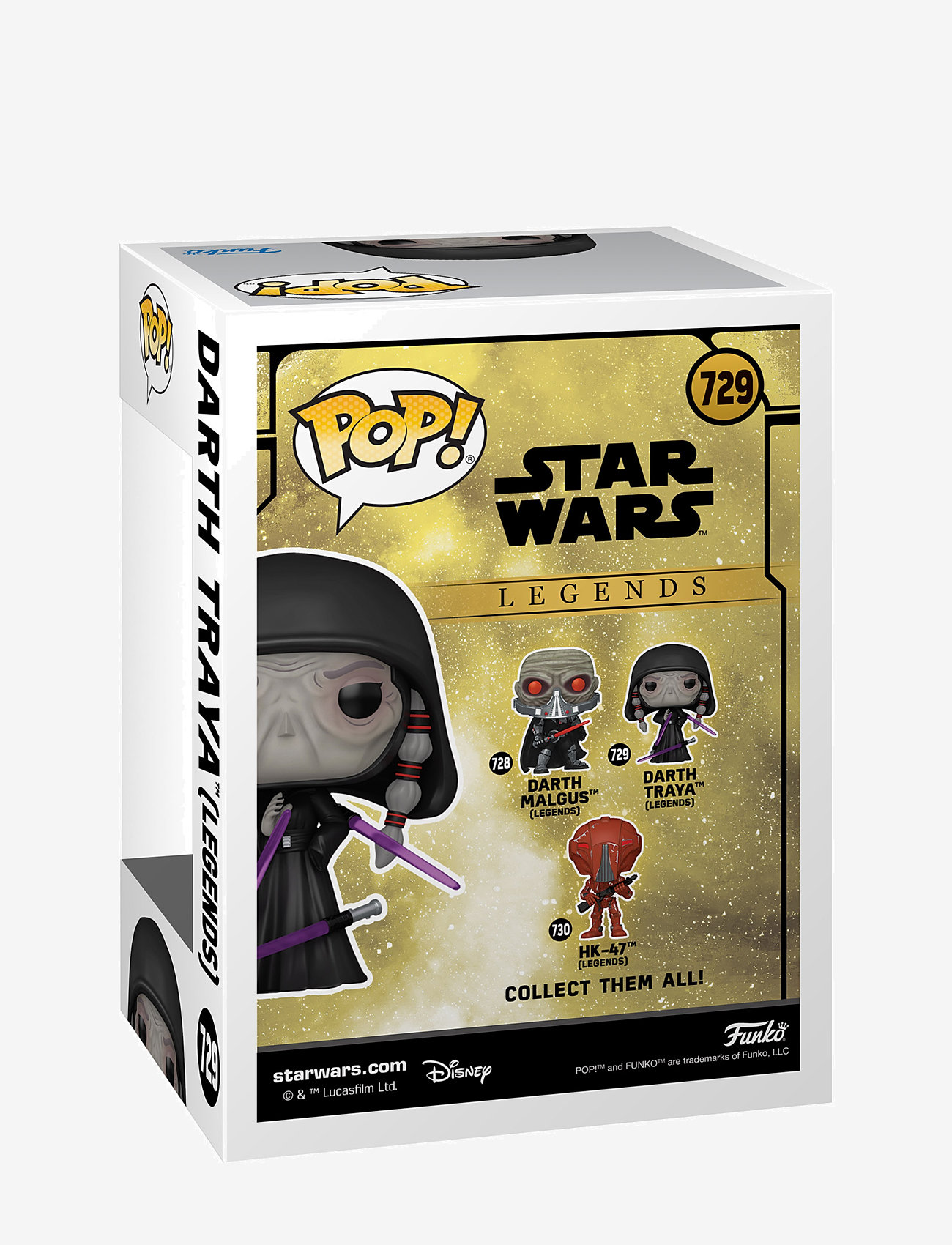 Funko - Funko POP Vinyl Excl Star Wars Darth Traya - film- & eventyrsfigurer - multi colour - 1