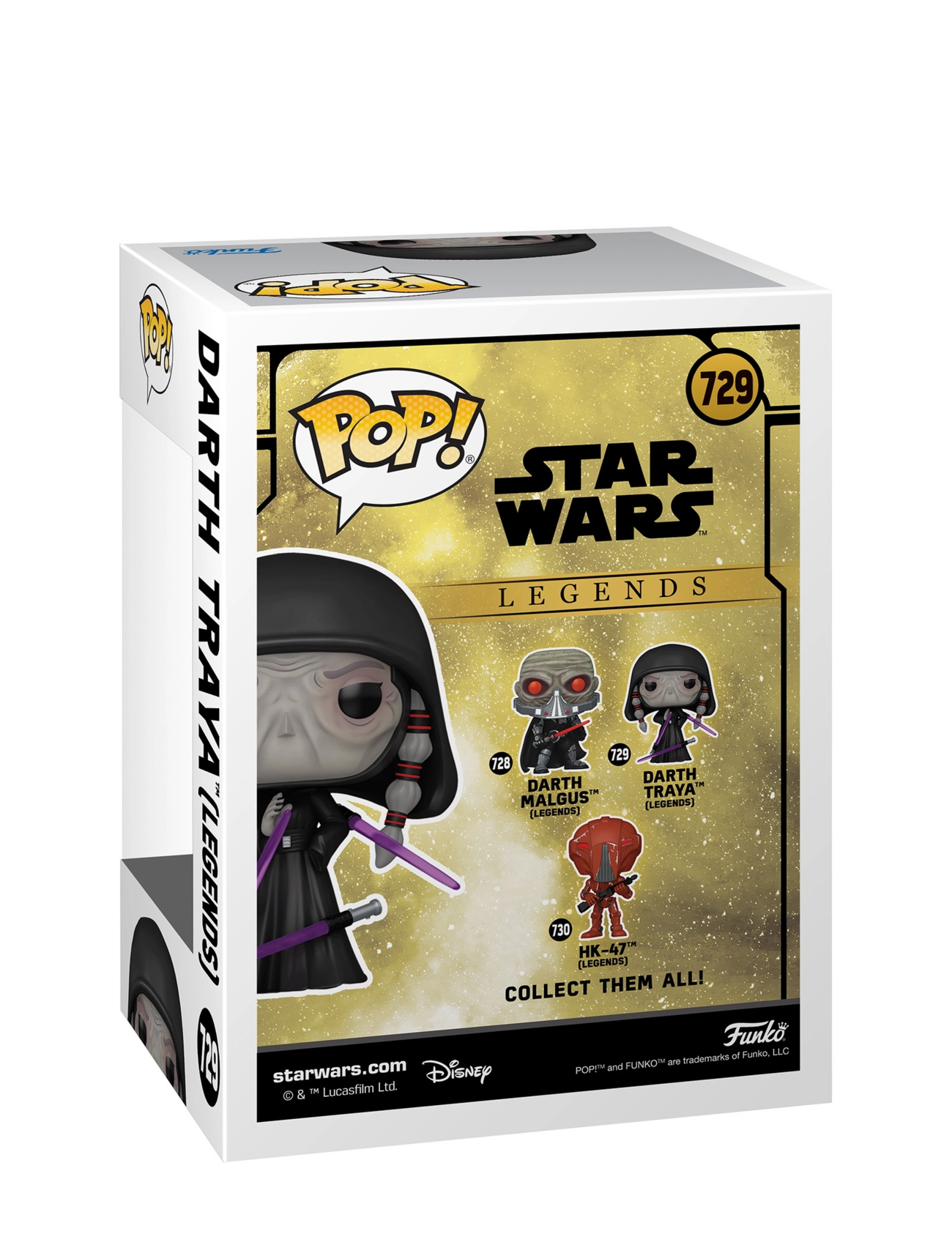 Funko - Funko POP Vinyl Excl Star Wars Darth Traya - film & sagofigurer - multi colour - 1