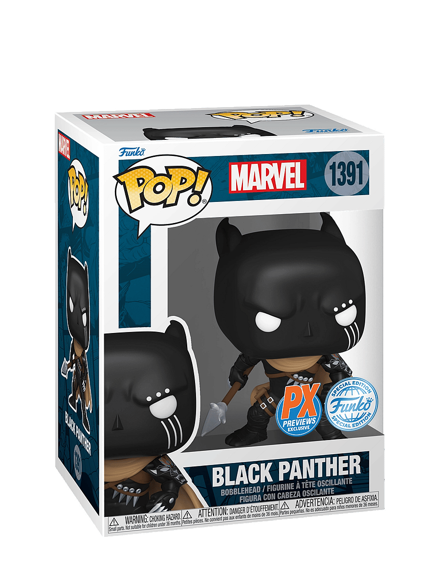 Funko - Funko POP Vinyl Excl BP The Black Panther - multi colour - 0