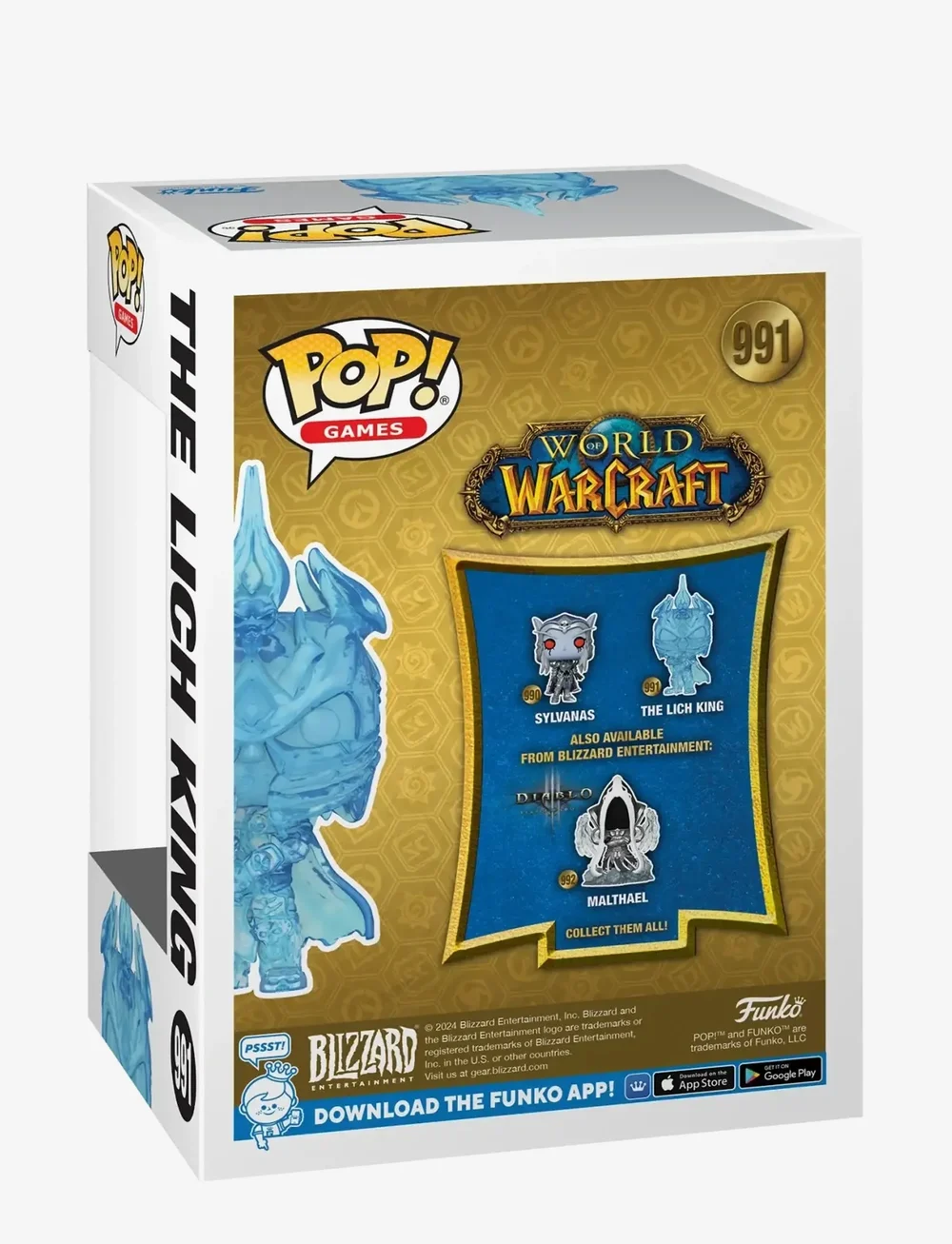 Funko - Funko POP Vinyl Warcraft Lich King - actionfigurer - multi colour - 1