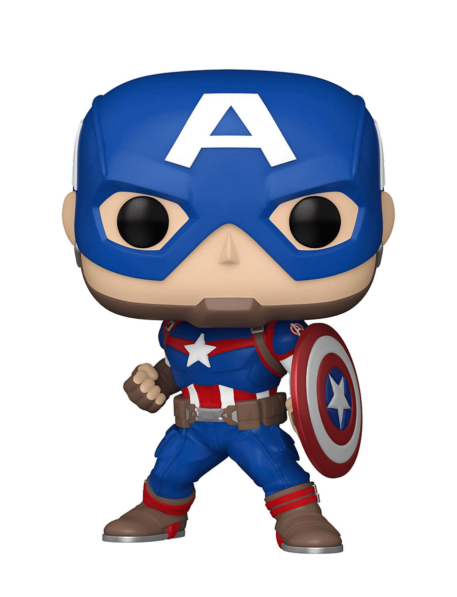 Funko - Funko POP Vinyl Marvel Captain America - multi colour - 2