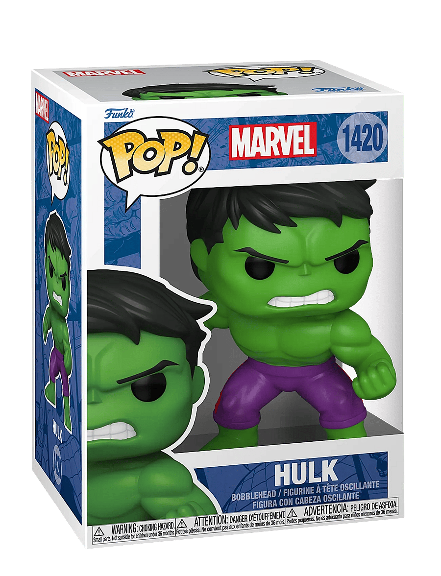 Funko - Funko POP Vinyl Marvel Hulk - film & sagofigurer - multi colour - 0
