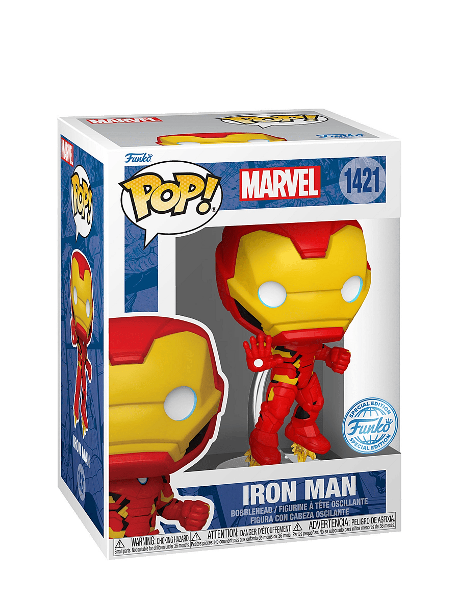 Funko - Funko POP Vinyl Marvel Iron Man - hasarfígúrur - multi colour - 0