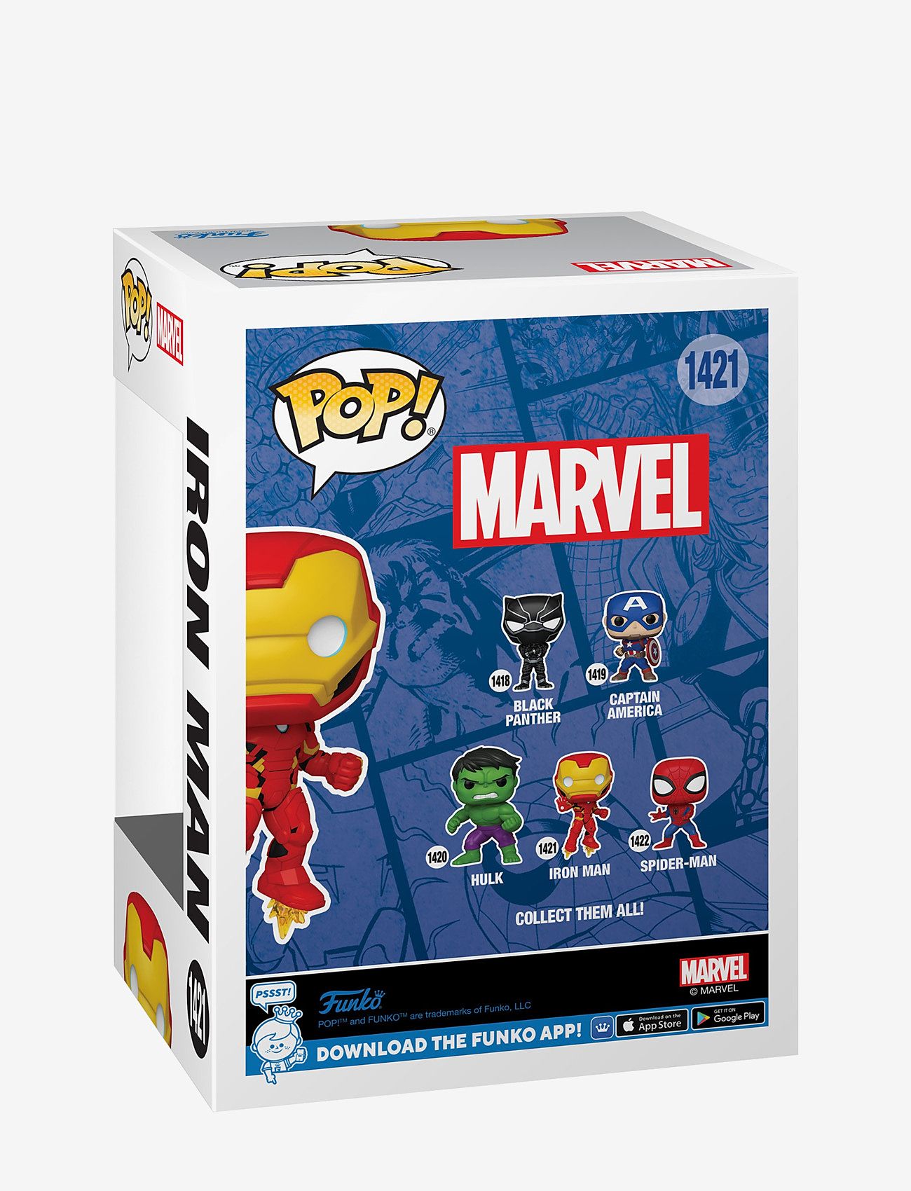 Funko - Funko POP Vinyl Marvel Iron Man - action figures - multi colour - 2