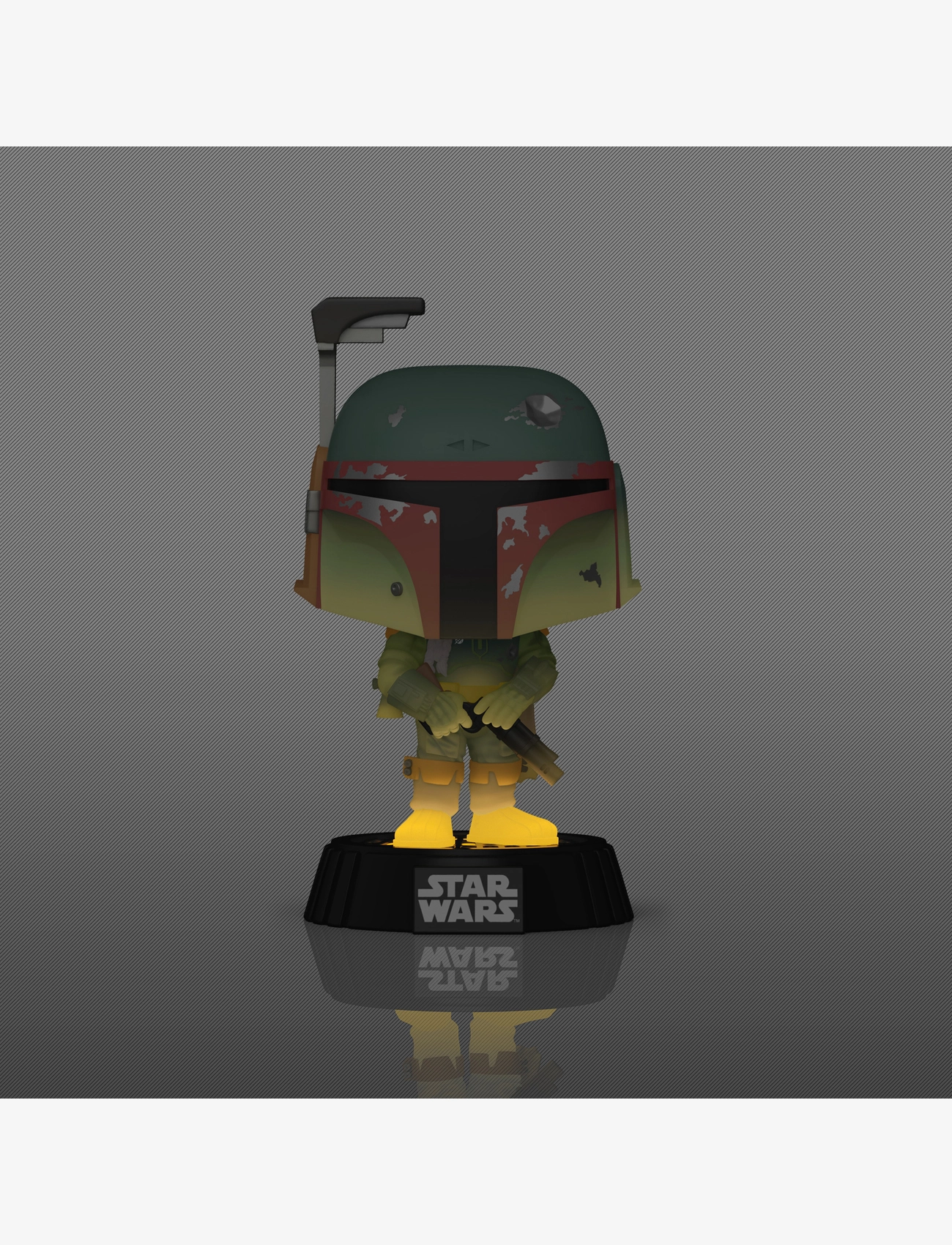 Funko - Funko POP Vinyl SW Boba Fett w/rifle (GW) - actionfigurer - multi colour - 2