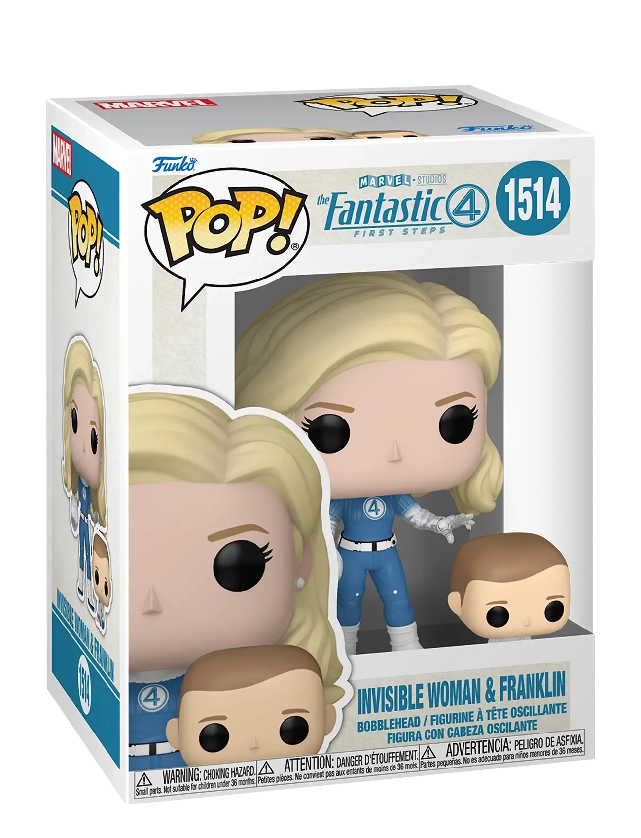 Funko Funko POP Vinyl FF S1 Invisible Woman - 4 for 3 - MULTI COLOUR / blue