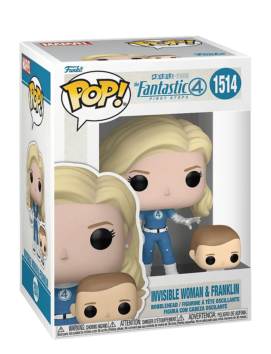 Funko - Funko POP Vinyl FF S1 Invisible Woman - actionfigurer - multi colour - 0