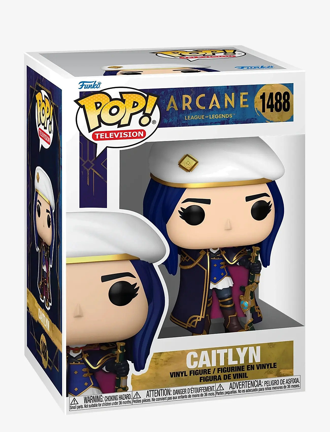 Funko - Funko POP Vinyl POP LOL Arcane Caitly - actionfigurer - multi colour - 0