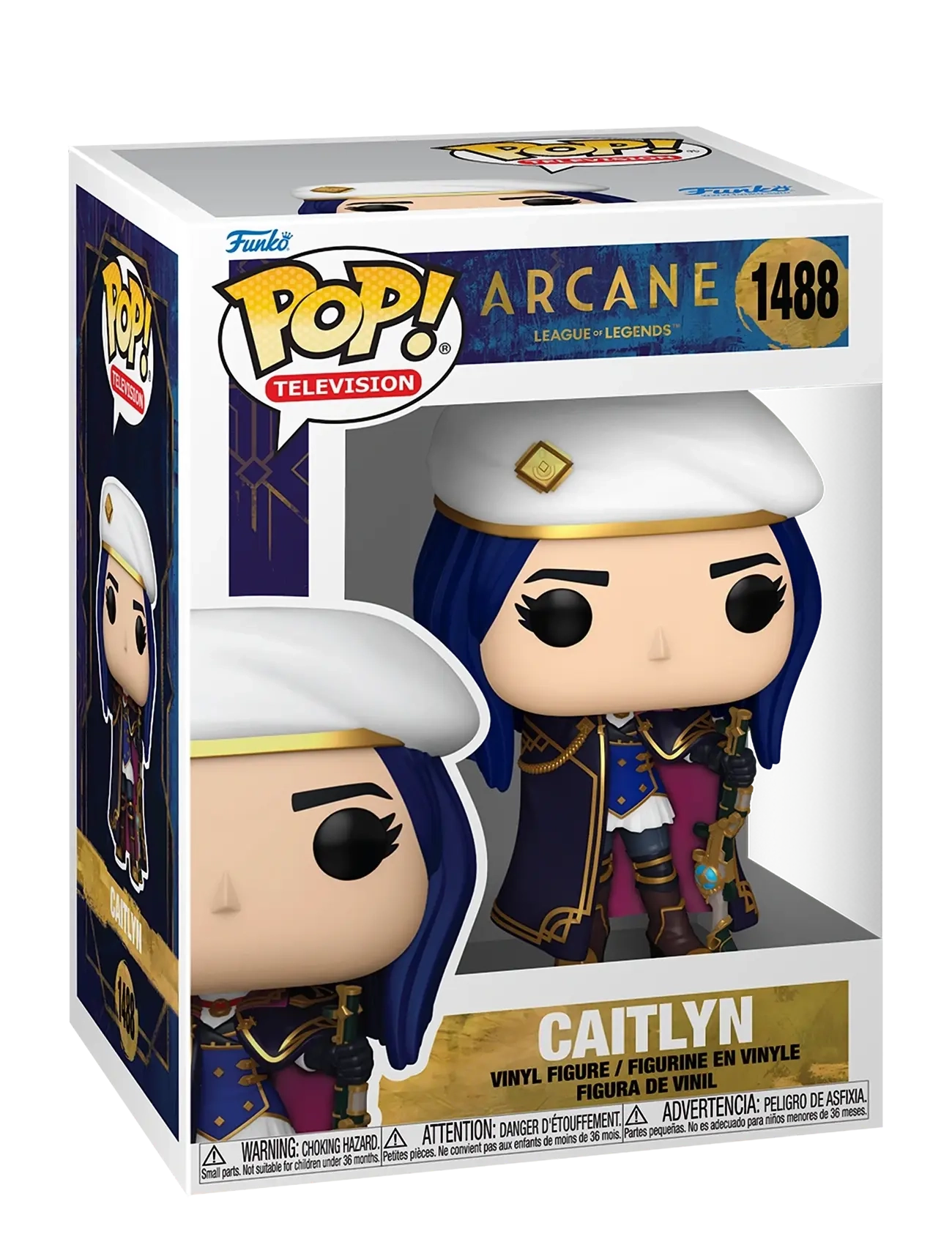 Funko Funko POP Vinyl POP LOL Arcane Caitly - Leksaker - MULTI COLOUR / blue