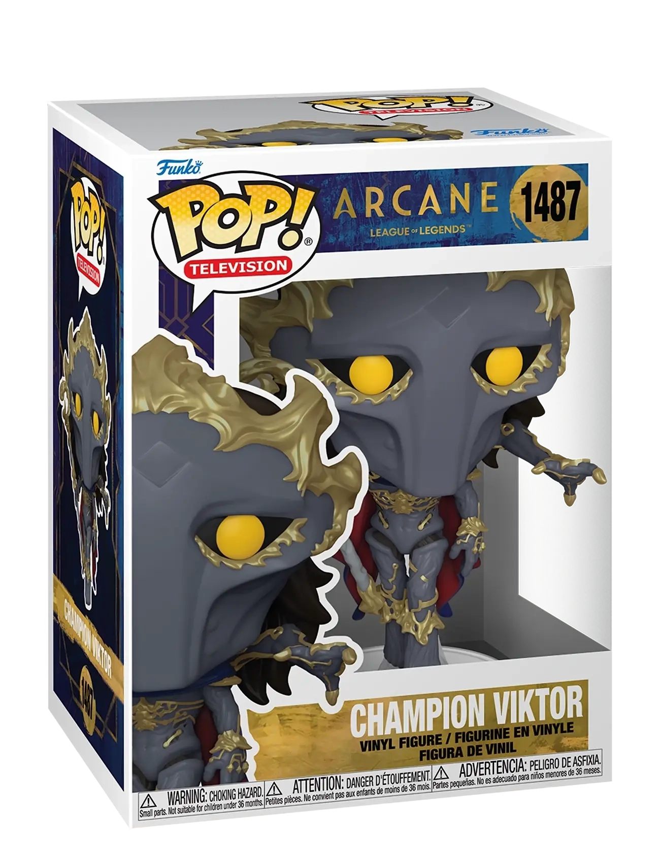 Funko Funko Pop Vinyl Lol Arcane Viktor, One Size, Grey, Legesæt Og Actionfigurer > Actionfigurer, Børn