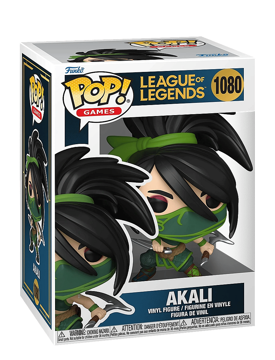 Funko - Funko POP Vinyl LoL Akali - actionfigurer - multi colour - 0