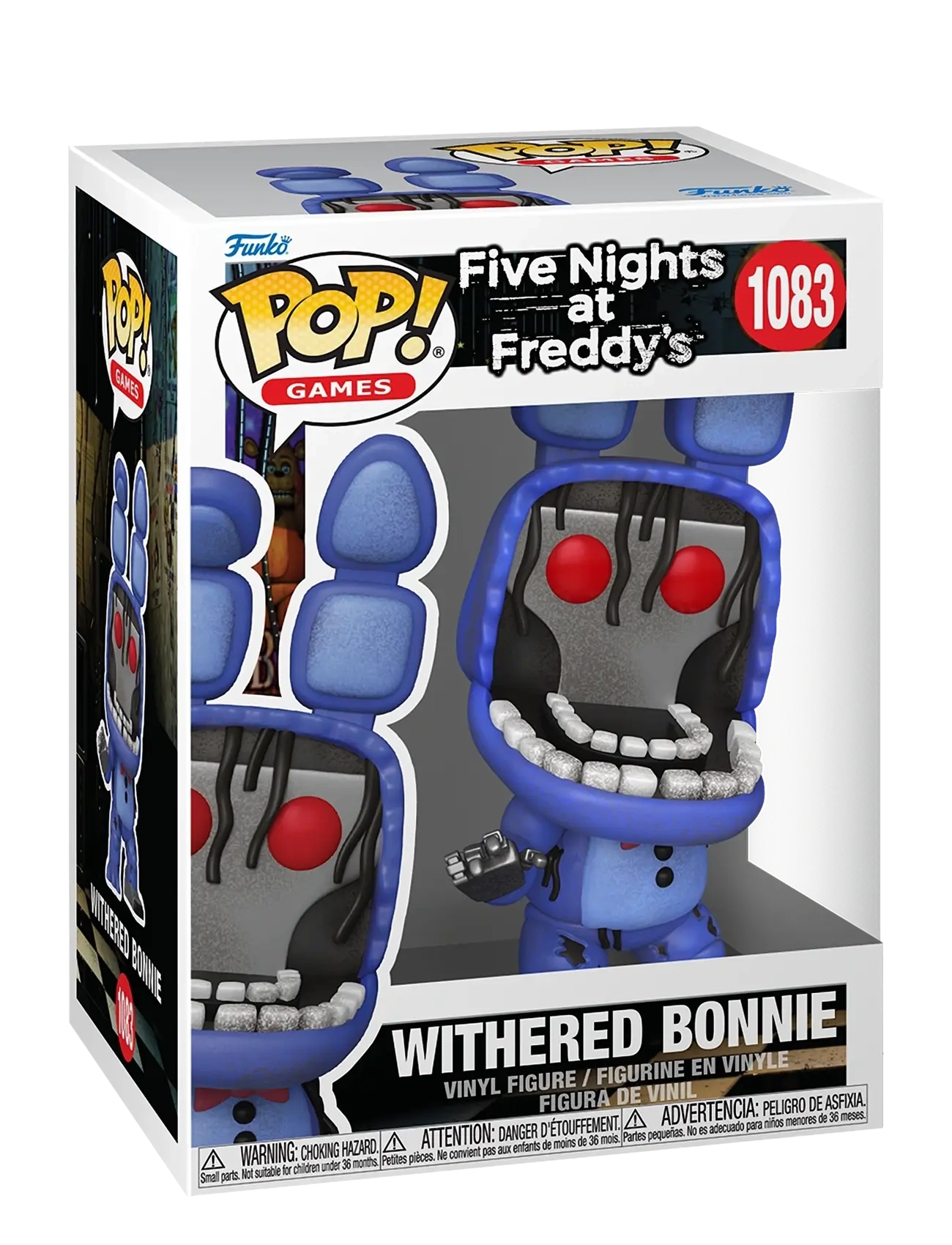 Funko Funko POP Vinyl FNAF Withered Bonnie - Film & Sagofigurer - MULTI COLOUR / blue