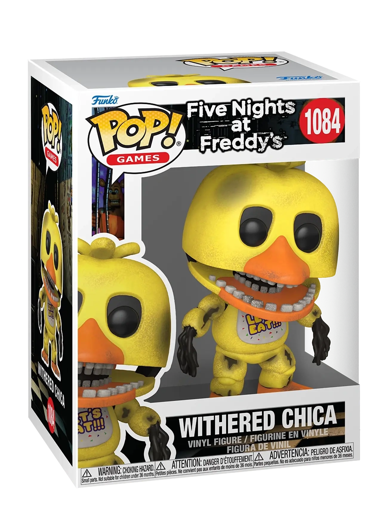 Funko Funko POP Vinyl FNAF Withered Chica - Leker som trender akkurat nå - MULTI COLOUR / yellow
