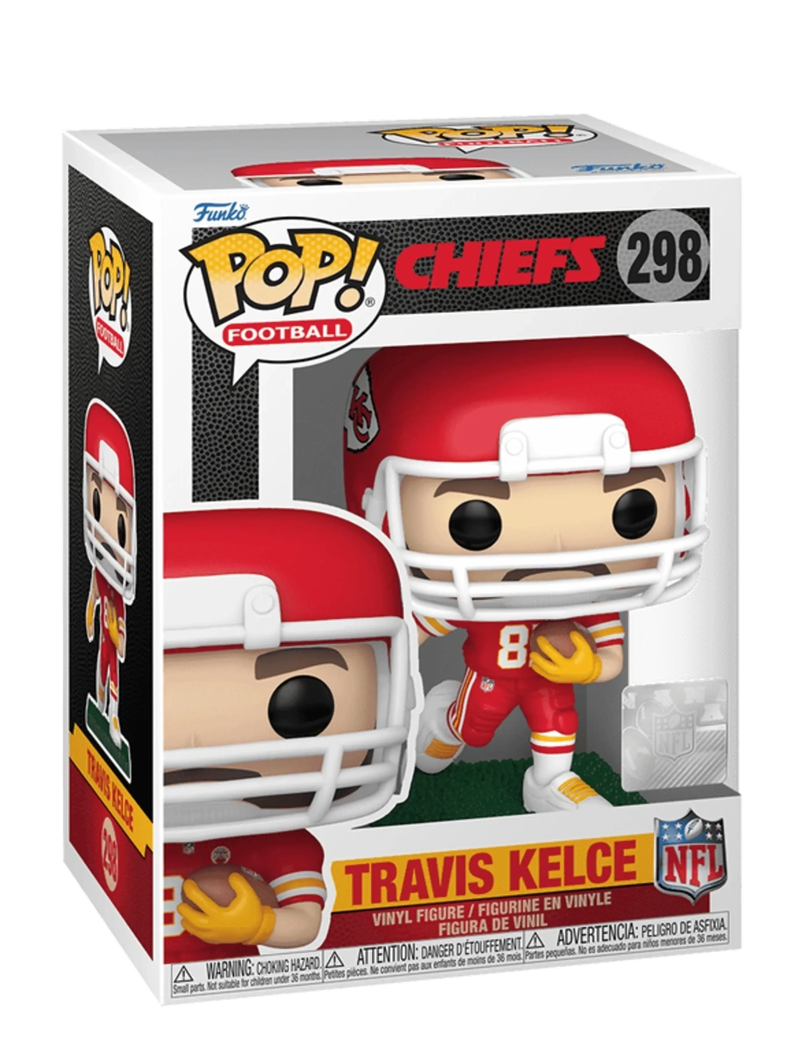 Funko Funko POP Vinyl Chiefs Travis Kelce - Actionfigurer - MULTI COLOUR / red