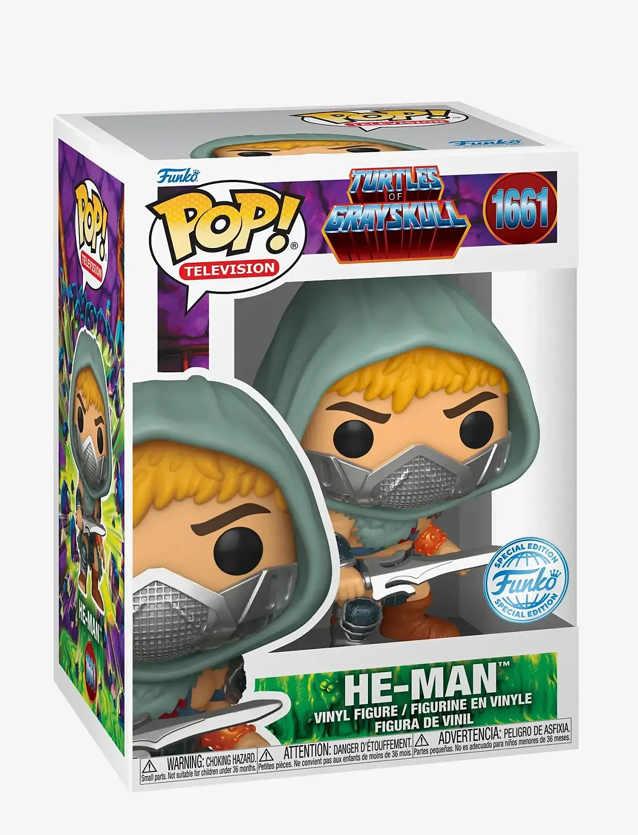 Funko - Funko POP Vinyl Excl MOTUxTMNT He-Man - multi colour - 0