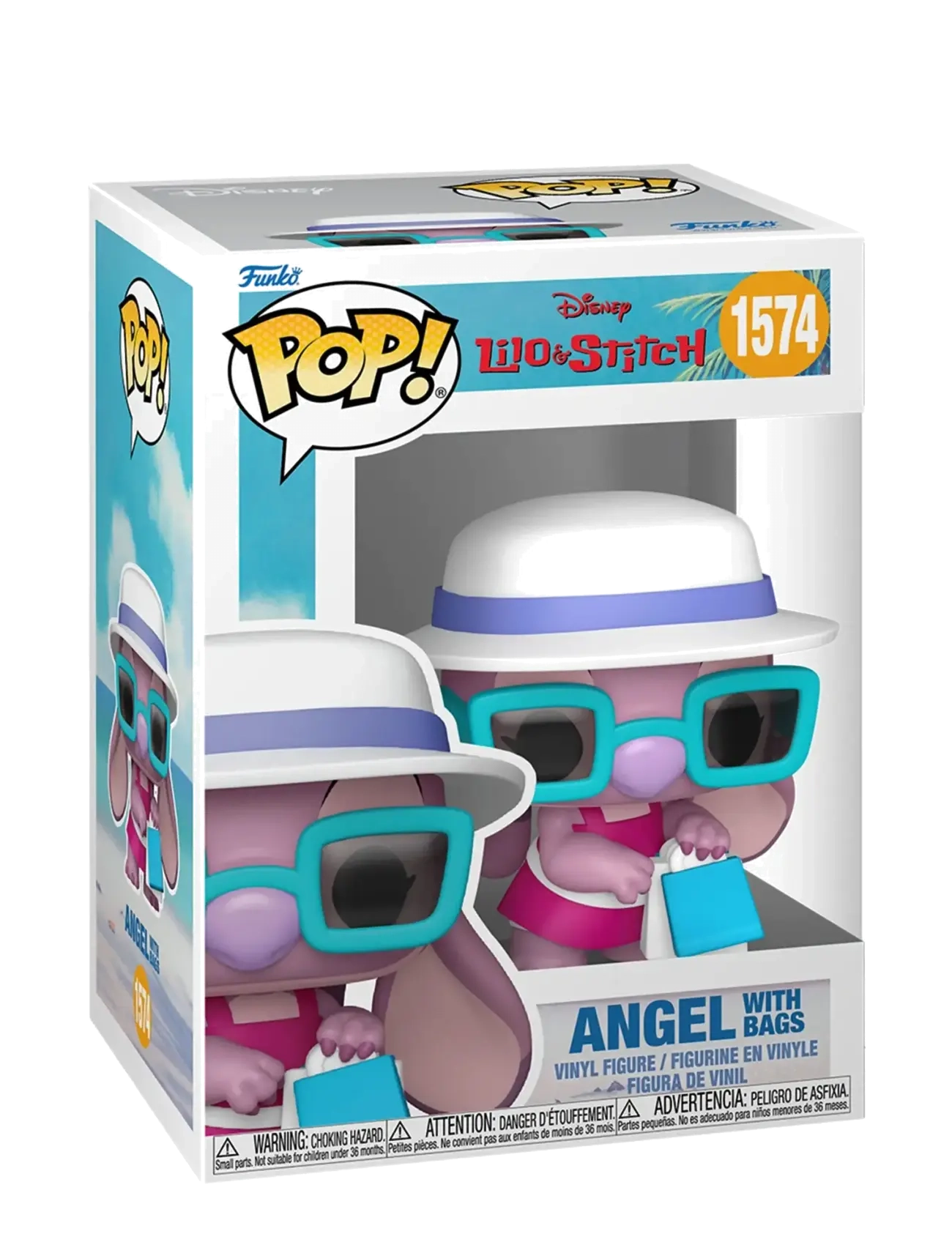 Funko Funko POP Vinyl Excl  L&S- Angel w/ Bags - App deal - MULTI COLOUR / pink/rose
