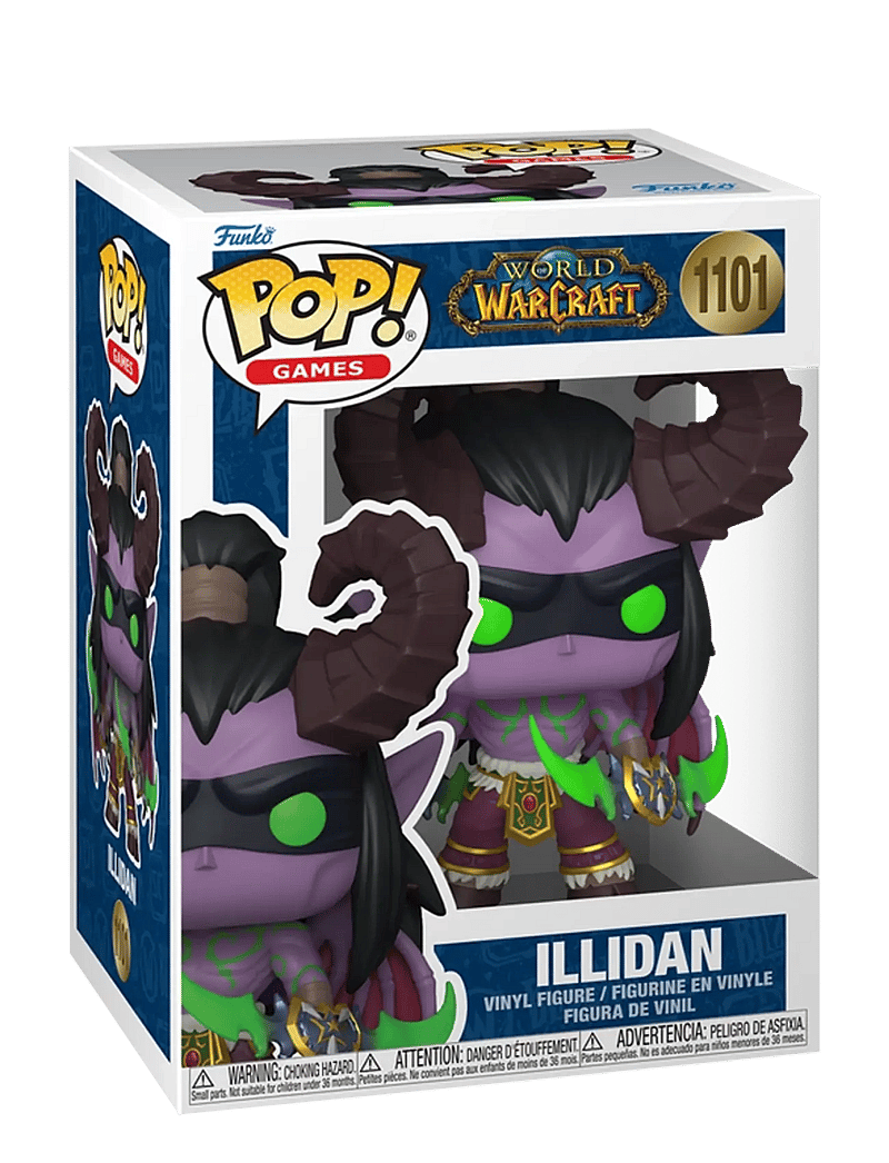 Funko - Funko POP Vinyl WoW Illidan w/Chase - actionfigurer - multi colour - 0
