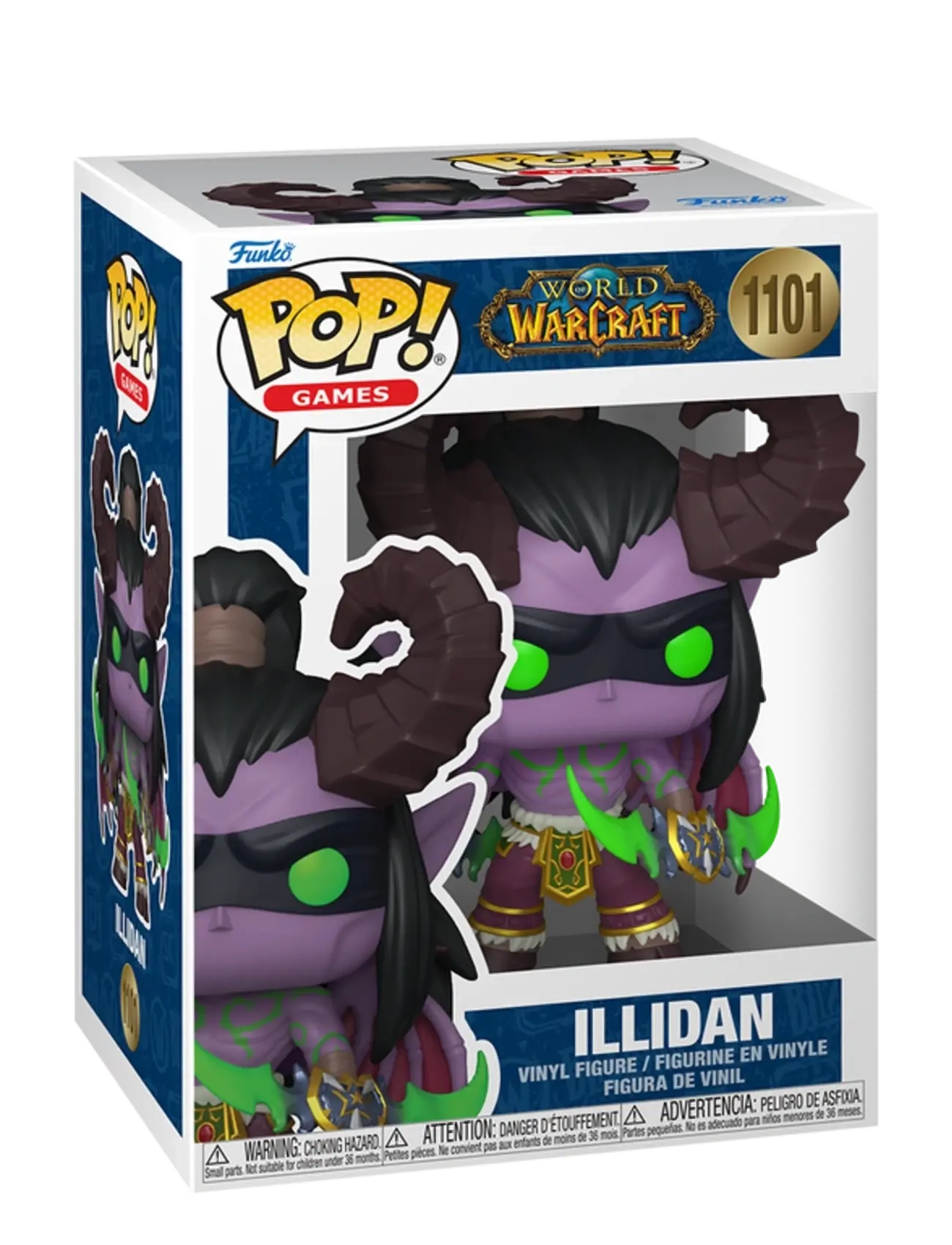 Funko Funko POP Vinyl WoW Illidan w/Chase - Leksaker - MULTI COLOUR / purple