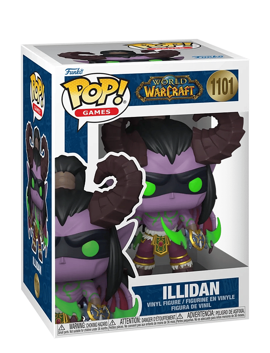 Funko - Funko POP Vinyl WoW Illidan w/Chase - actionfigurer - multi colour - 0