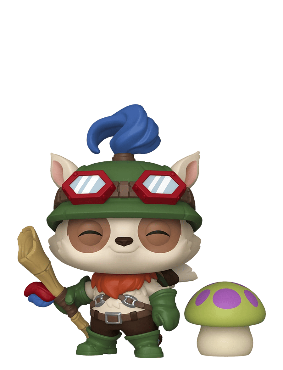 Funko - Funko POP Vinyl LoL Teemo w/Shroom - actionfigurer - multi colour - 1