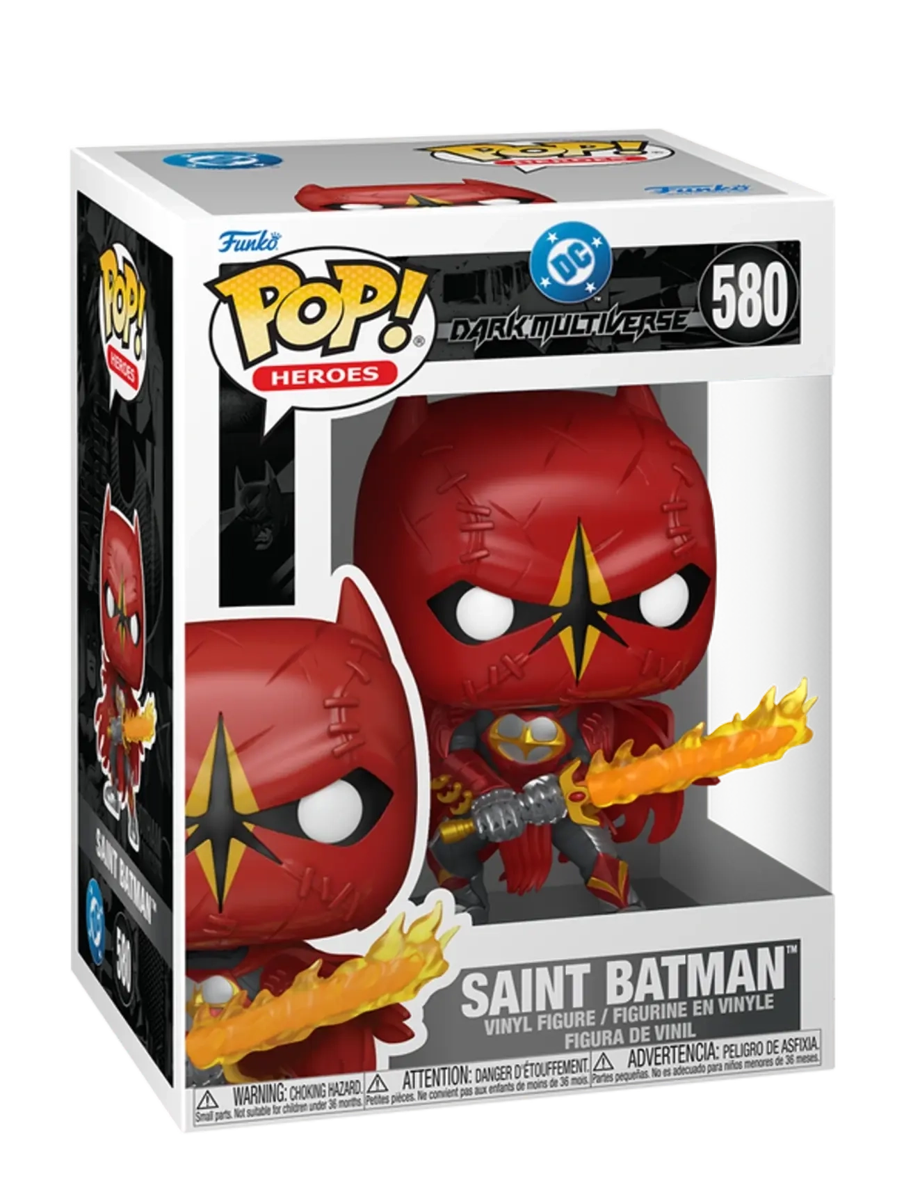 Funko Funko Pop Vinyl Dcdm Saint Batman, One Size, Red, Legesæt Og Actionfigurer > Actionfigurer, Børn