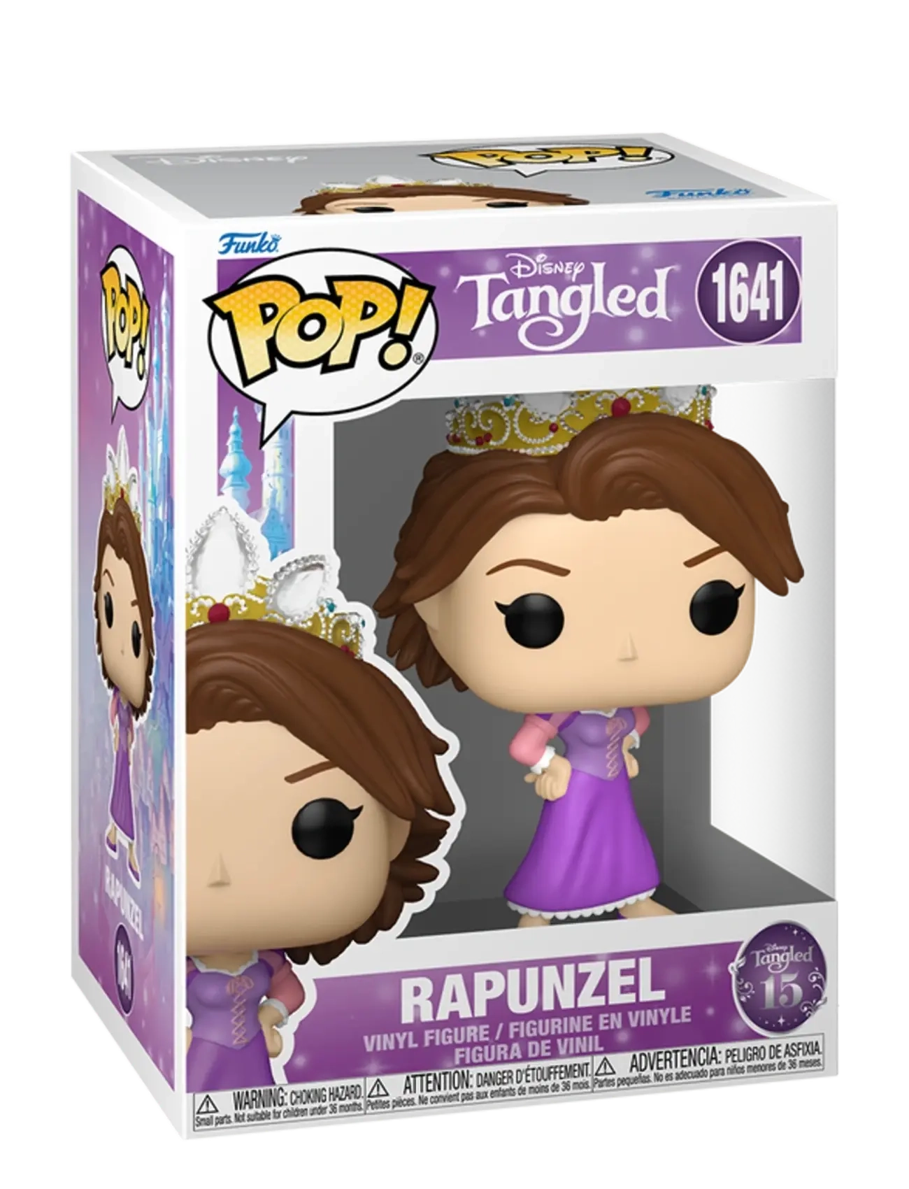 Funko Funko POP Vinyl Tangled S12 - Rapunzel - Actionfigurer - MULTI COLOUR / purple