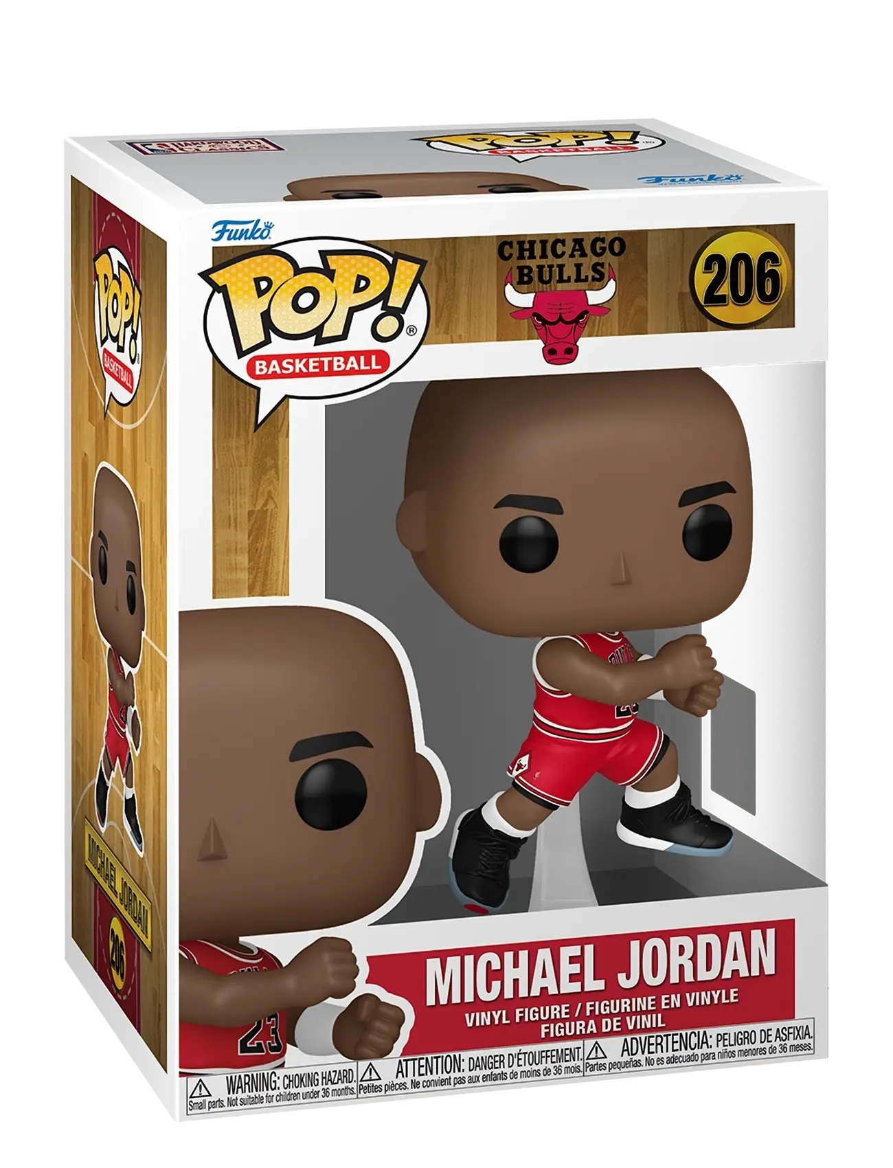 Funko Funko POP Vinyl NBA Bulls- Michael Jordan('89) - Actionfigurer - MULTI COLOUR / red