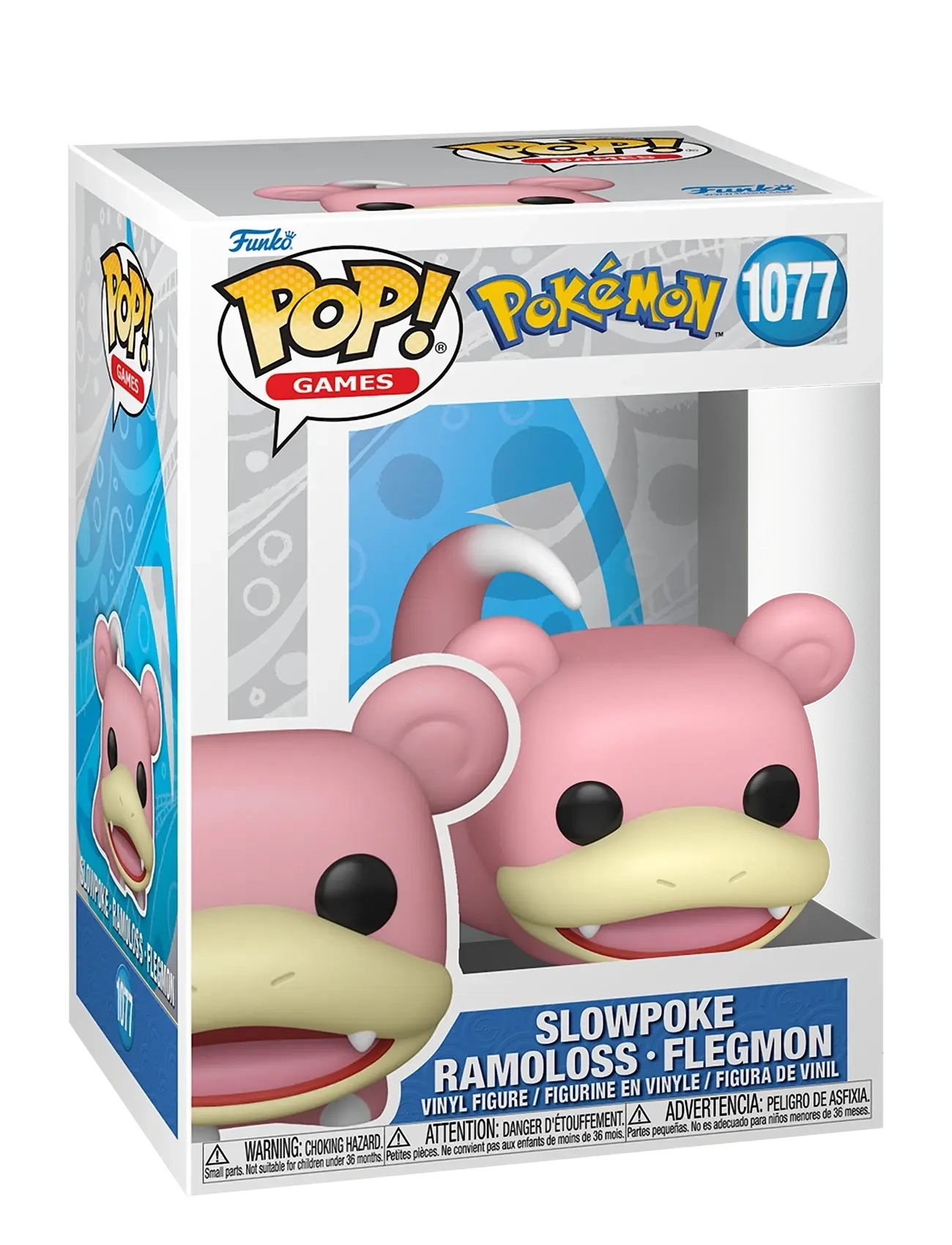 Funko Funko POP Vinyl Pokemon Slowpoke - Leksaker - MULTI COLOUR / pink/rose
