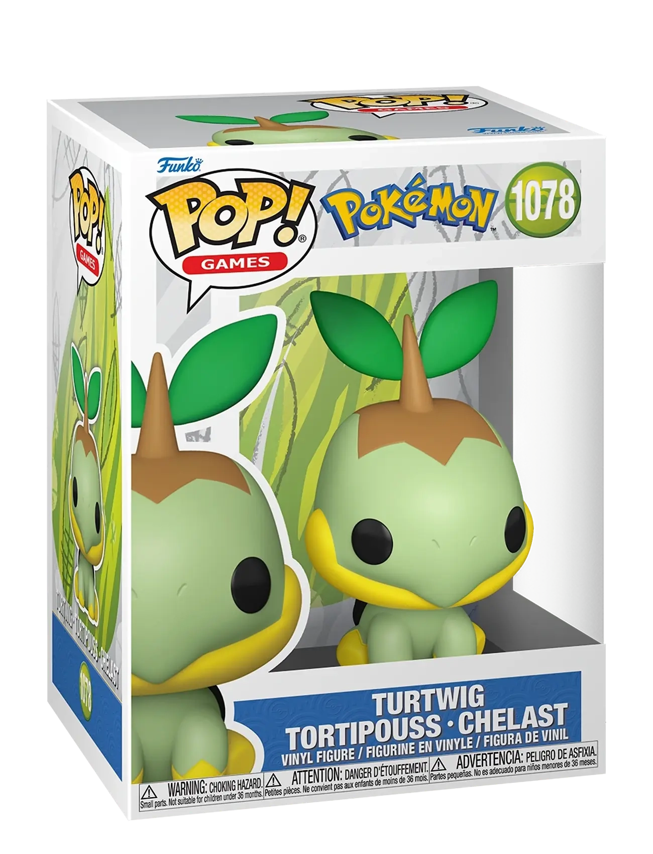 Funko Funko POP Vinyl Pokemon Turtwig - App deal - MULTI COLOUR / green