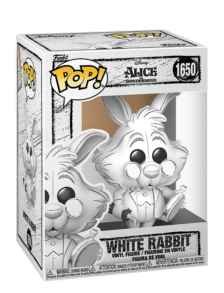 Funko - Funko POP Vinyl Sketched - White Rabbit - laveste priser - multi colour - 0