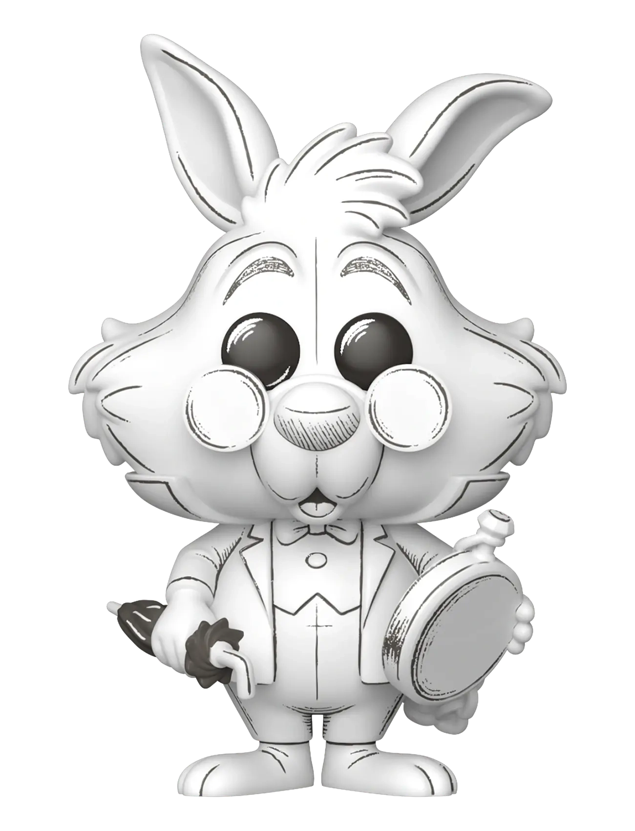 Funko - Funko POP Vinyl Sketched - White Rabbit - laveste priser - multi colour - 1