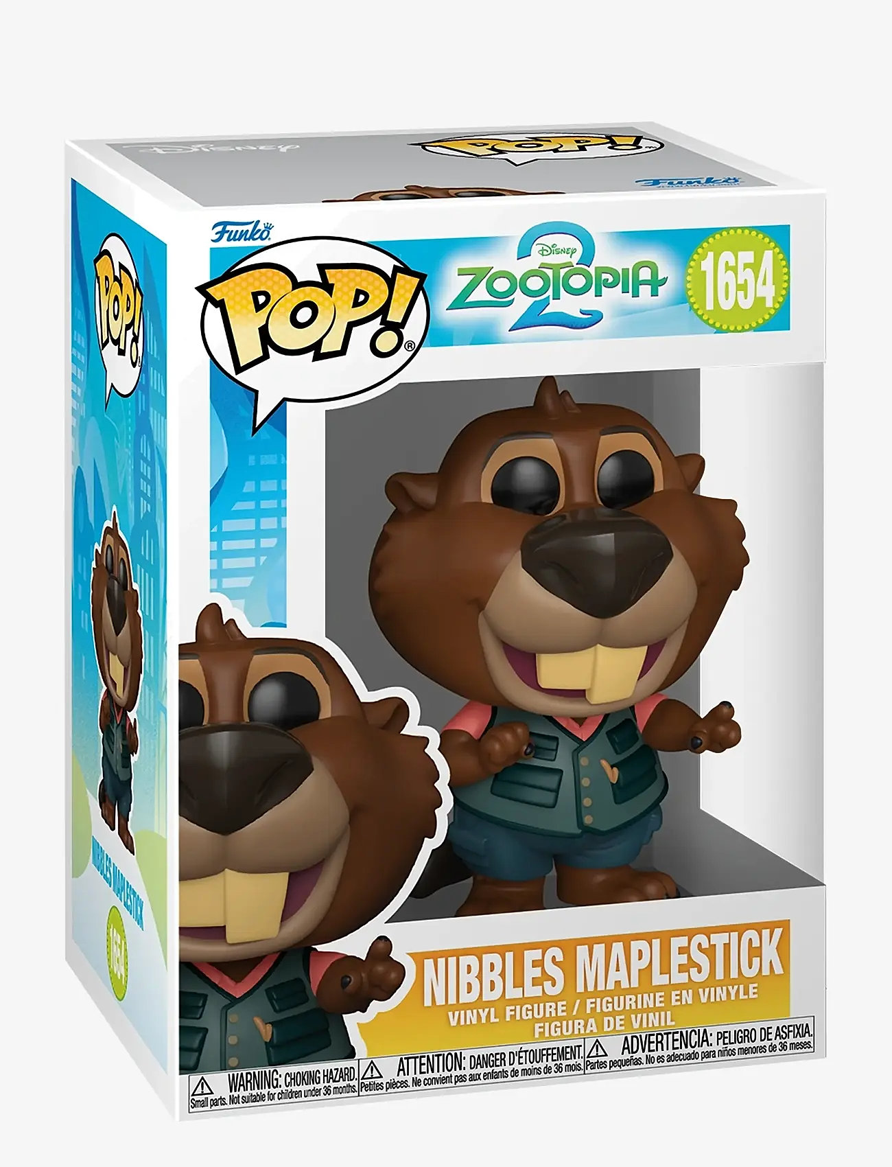Funko - Funko POP Vinyl Zootopia 2 - POP 3 - legesæt - multi colour - 0