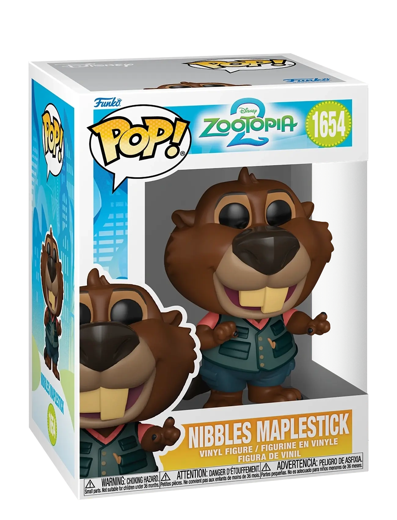 Funko Funko POP Vinyl Zootopia 2 - POP 3 - Inspiration - MULTI COLOUR / brown