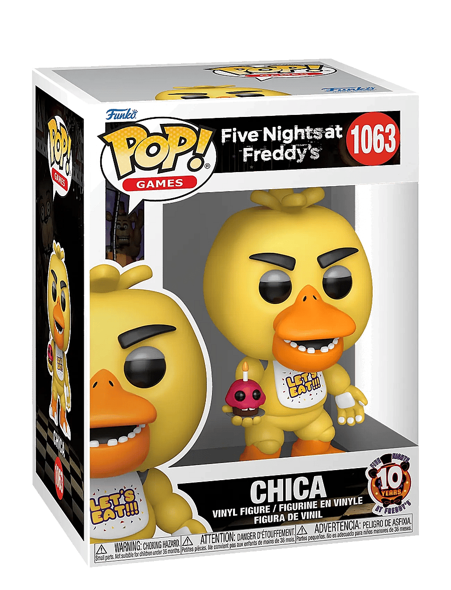 Funko - Funko POP Vinyl FNAF Chica - actionfigurer - multi colour - 0