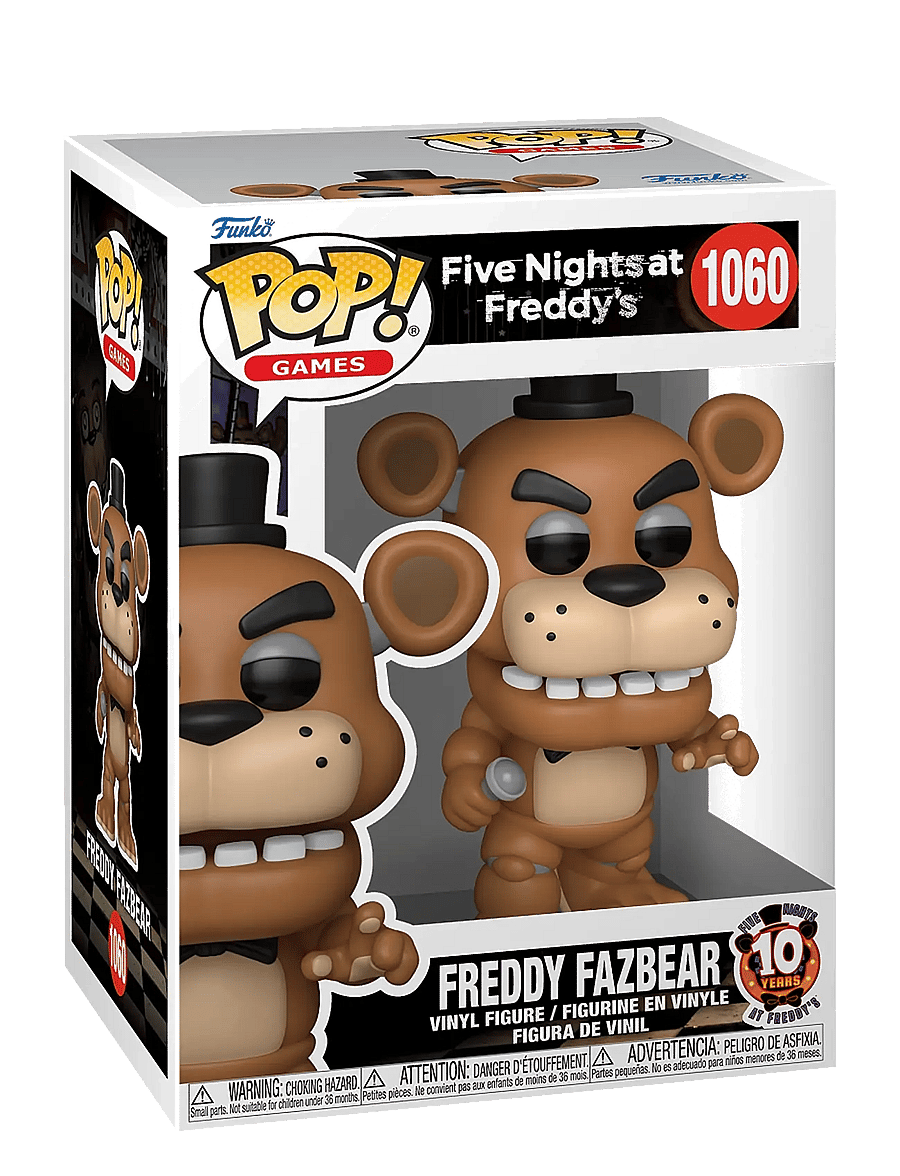 Funko - Funko POP Vinyl FNAF Freddy Fazbear - actionfigurer - multi colour - 0