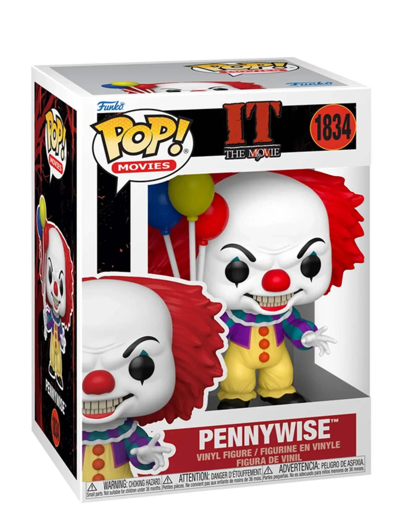 Funko Funko POP Vinyl Horror Pennywise 1990 - Actionfigurer - MULTI COLOUR / multi