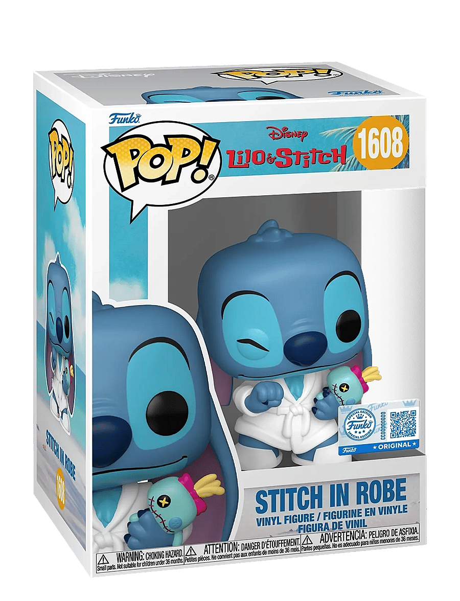 Funko - Funko POP Vinyl L&S Stitch in Robe - multi colour - 0