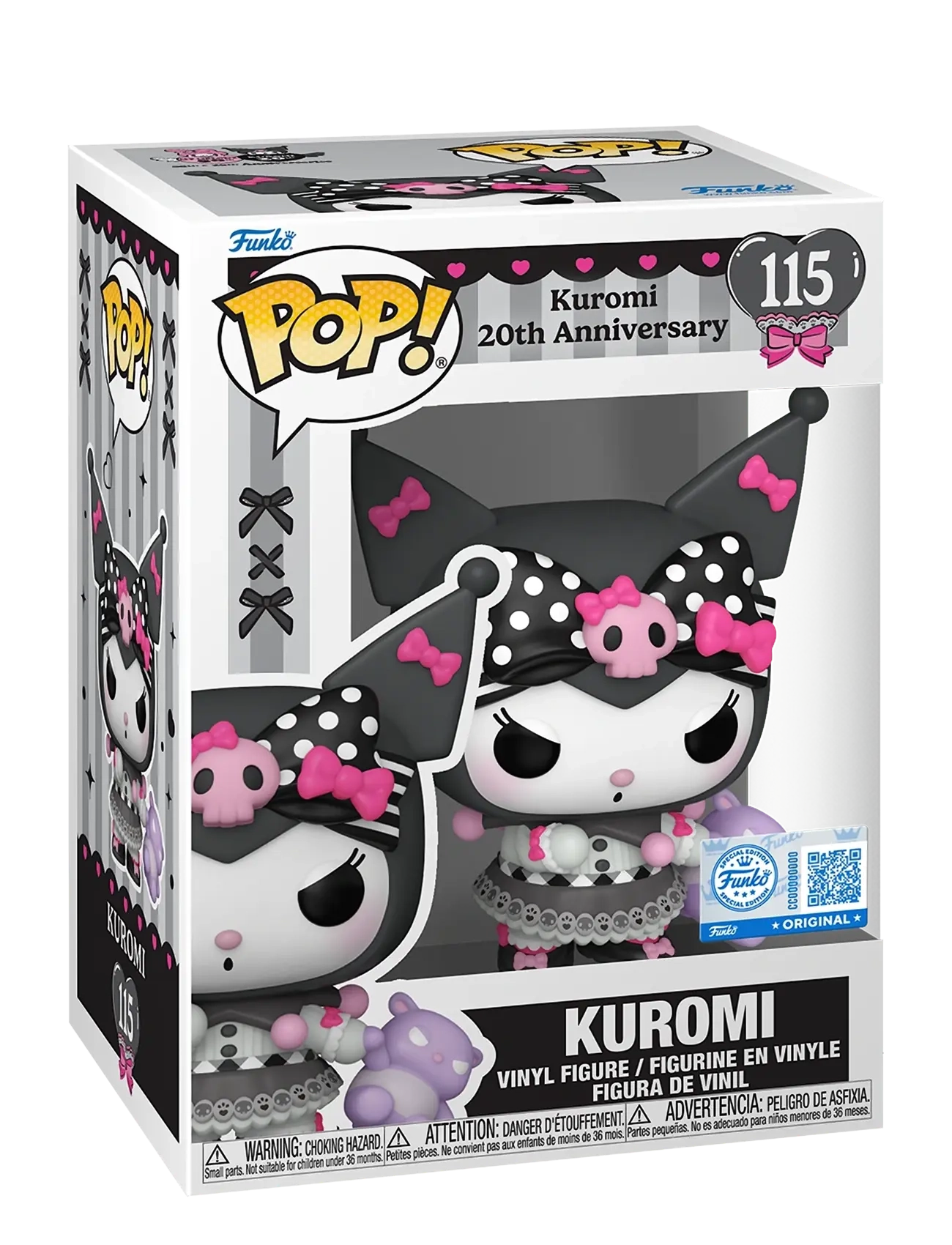 Funko Funko POP Vinyl Sanrio Kuromi (SPC) - Leksaker - MULTI COLOUR / black