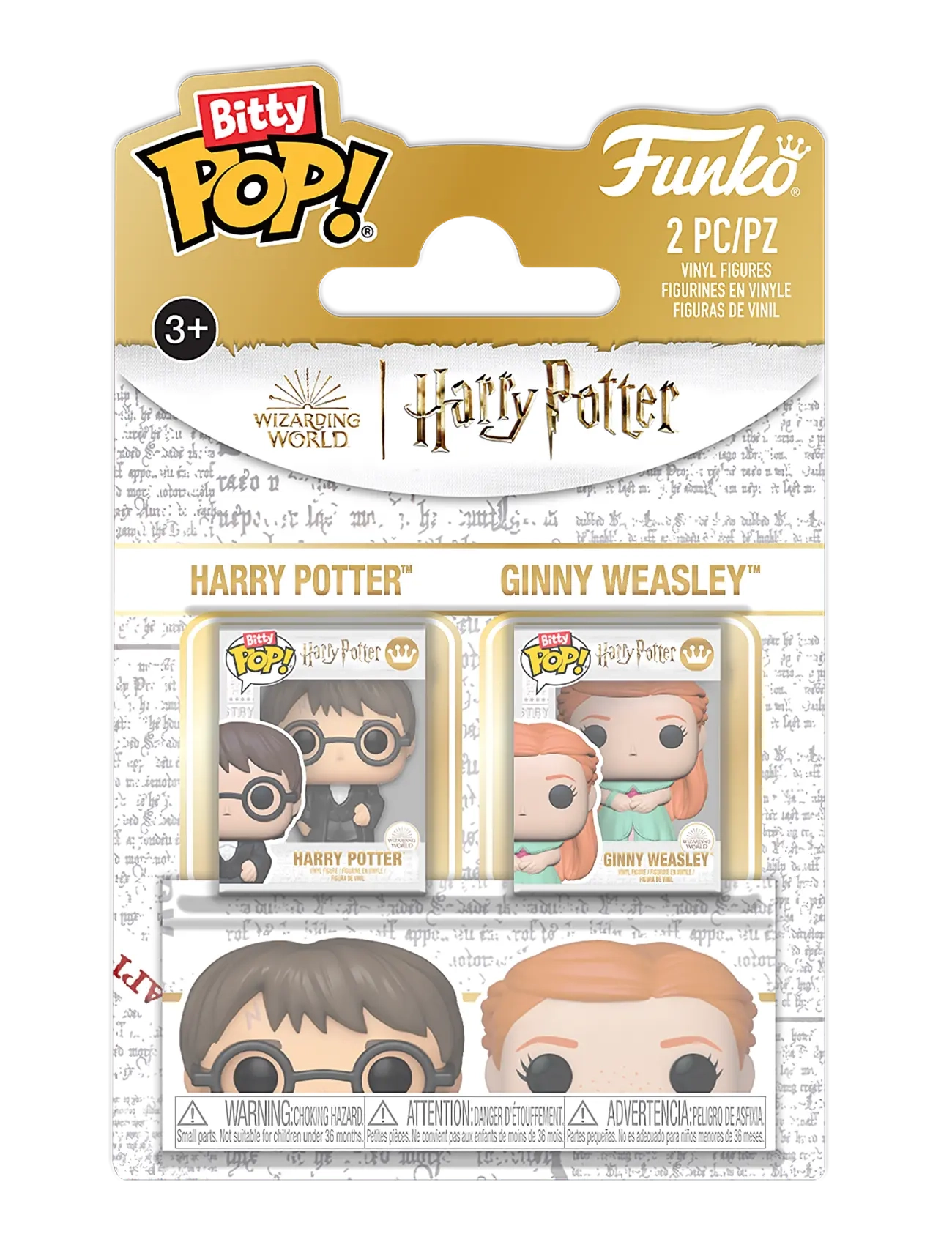 Funko Funko Bitty POP 2PK HP Harry & Ginny - Leksaker - MULTI COLOUR / multi