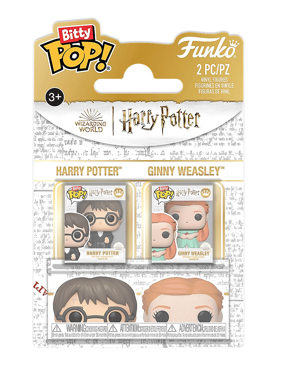 Funko - Funko Bitty POP 2PK HP Harry & Ginny - film & sagofigurer - multi colour - 1