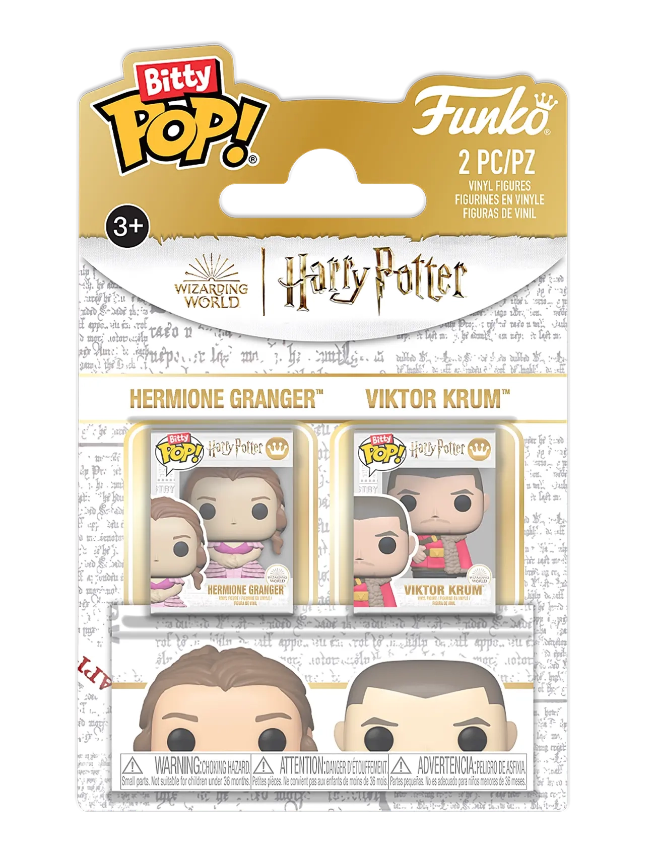 Funko Funko Bitty POP 2PK HP Hermione & Krum - Leksaker - MULTI COLOUR / multi