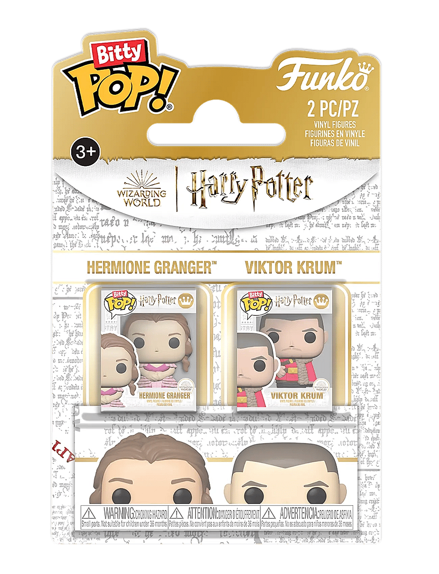 Funko - Funko Bitty POP 2PK HP Hermione & Krum - film & sagofigurer - multi colour - 1