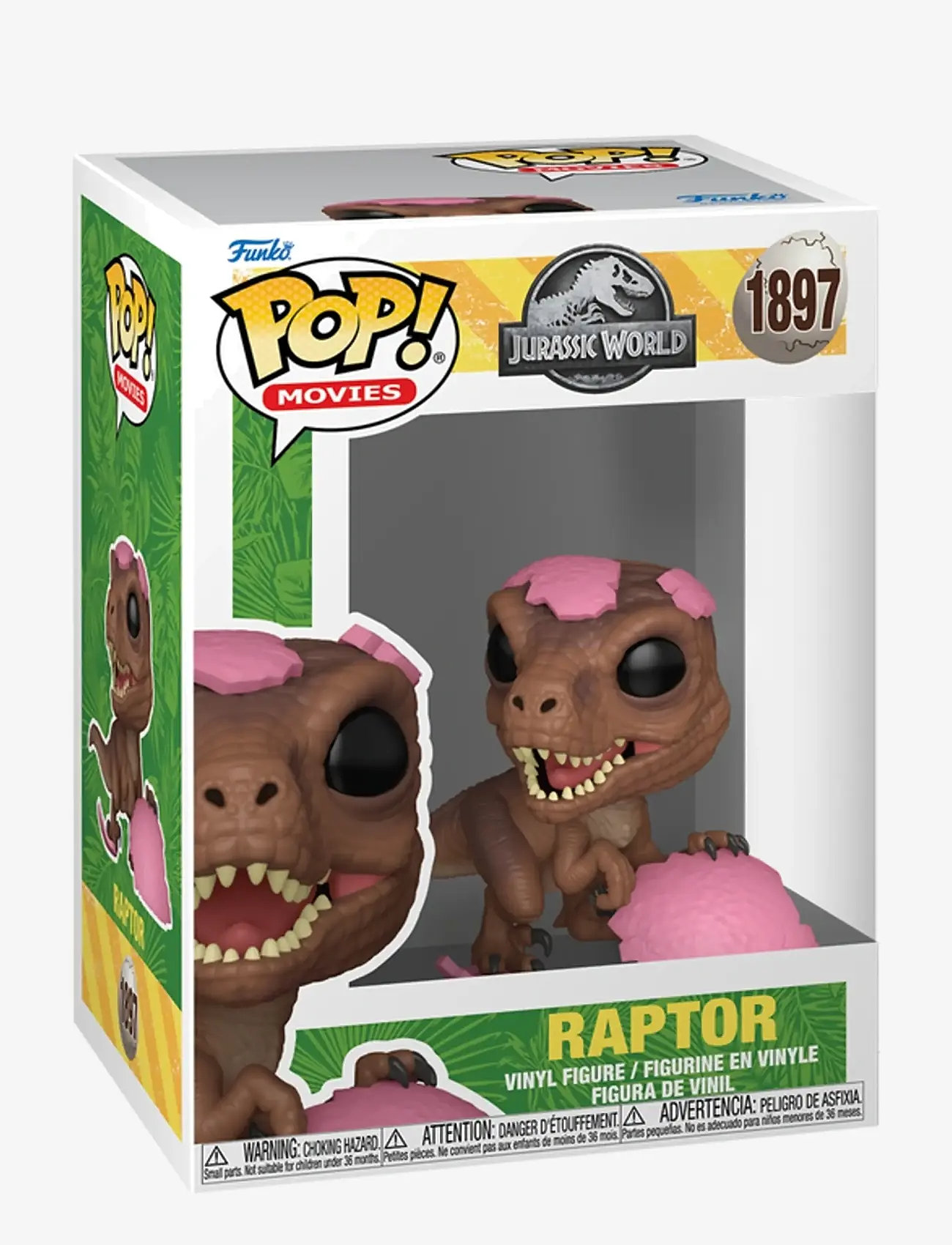 Funko - Funko POP Vinyl JP SPRG Raptor​ - legesæt - multi colour - 0
