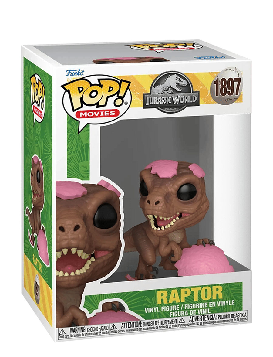 Funko - Funko POP Vinyl JP SPRG Raptor - lekset - multi colour - 0