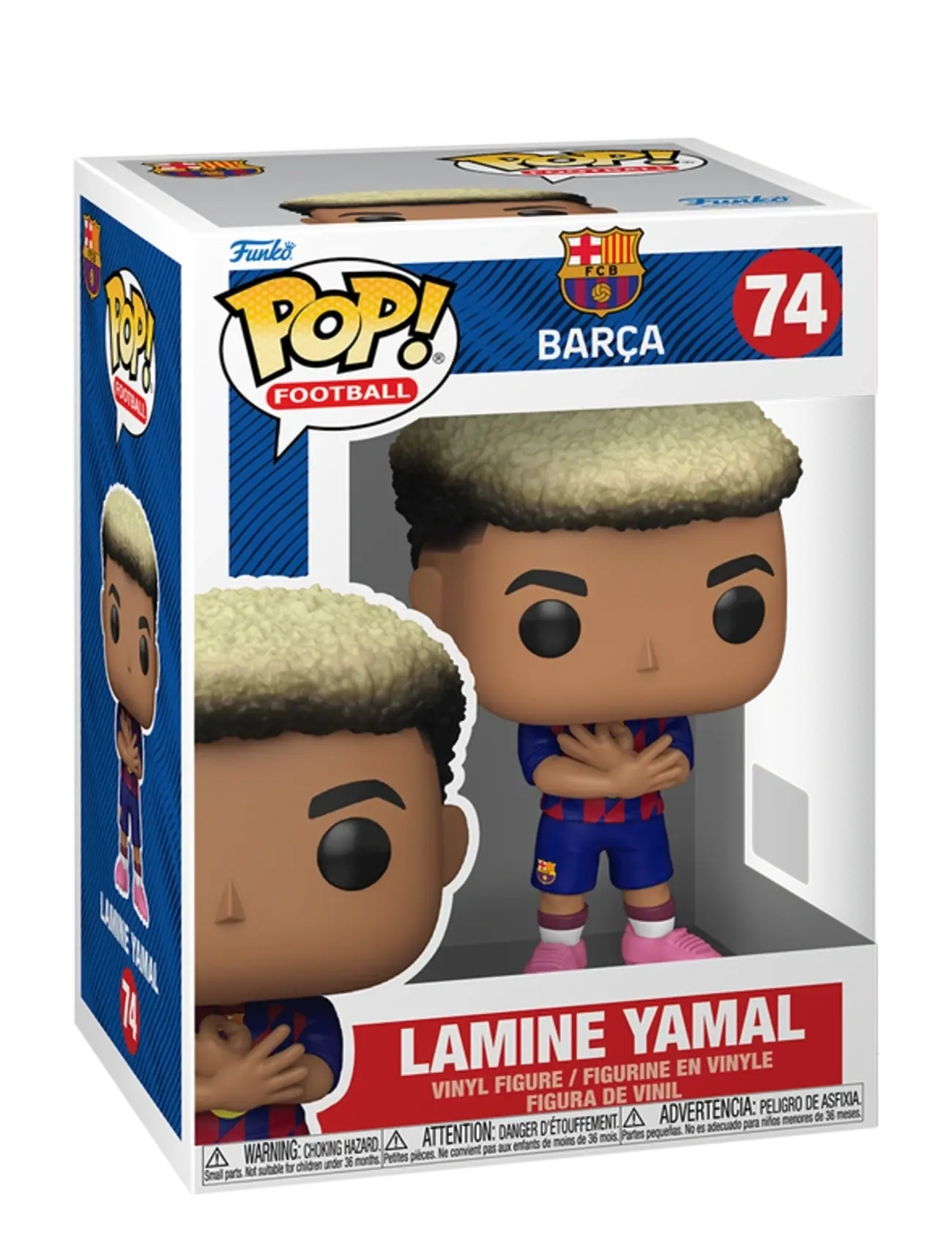 Funko POP Vinyl FCB Lamine Yamal - MULTI COLOUR