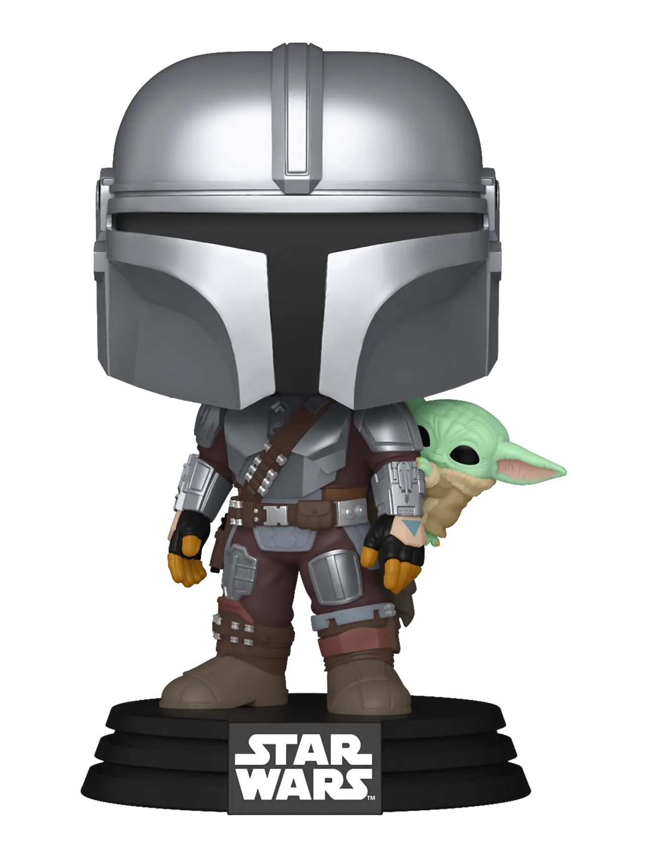Funko - Funko POP Vinyl SW M&G Mando w/ Grogu - actionfigurer - multi colour - 1