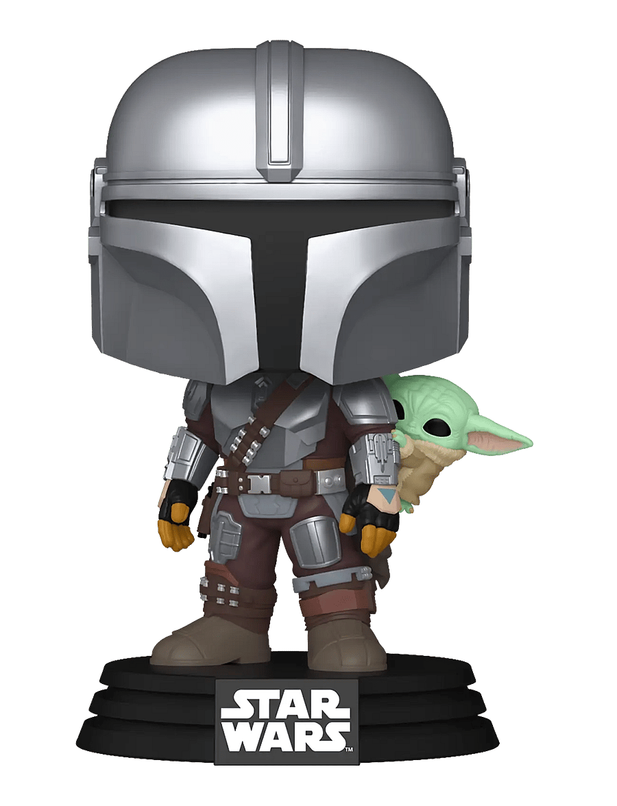 Funko - Funko POP Vinyl SW M&G Mando w/ Grogu - actionfigurer - multi colour - 1