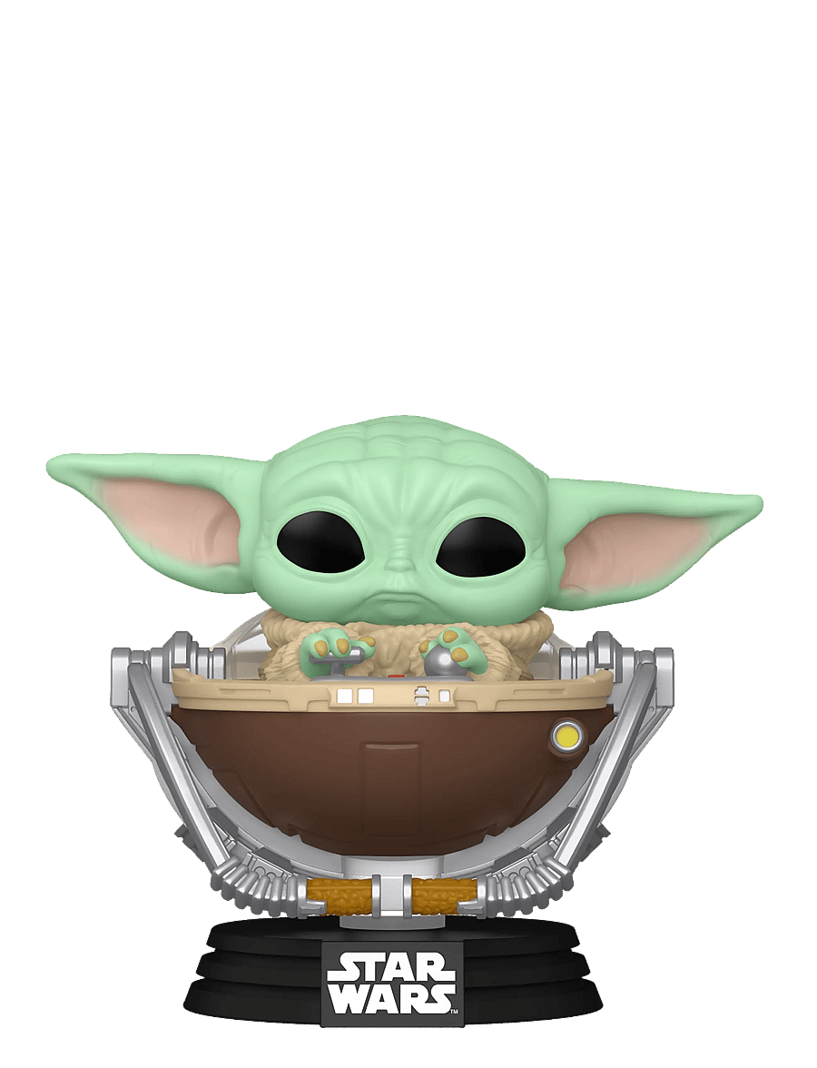 Funko - Funko POP Vinyl SW M&G Grogu in Pram - actionfigurer - multi colour - 1