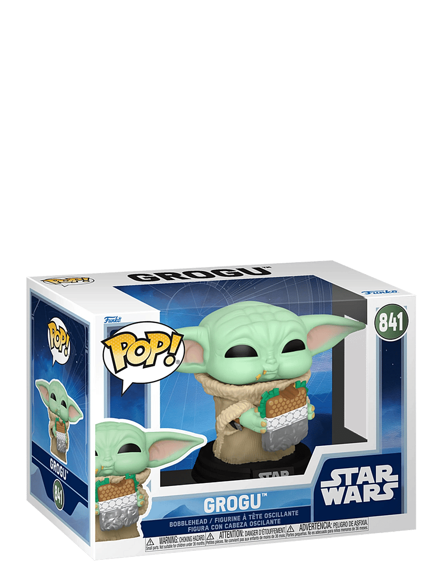 Funko - Funko POP Vinyl M&G S2 Grogu with Food - actionfigurer - multi colour - 0