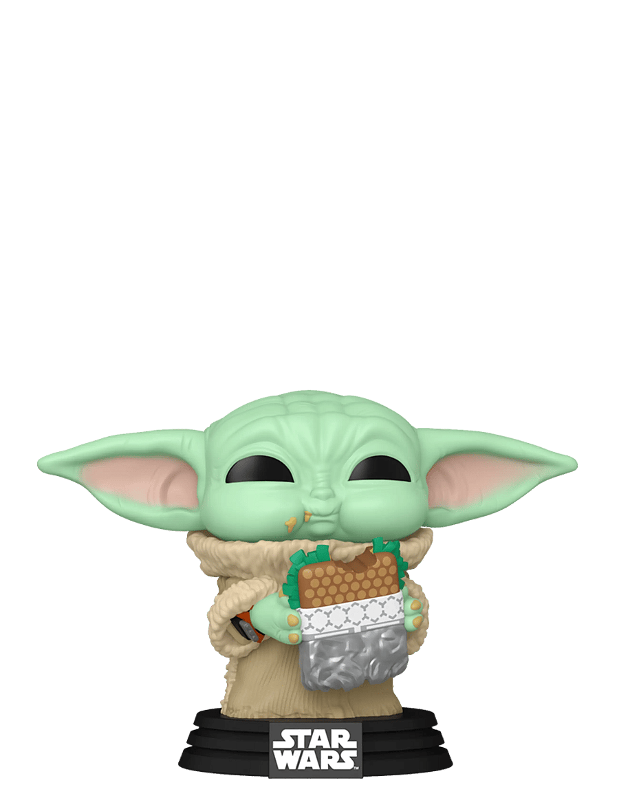 Funko - Funko POP Vinyl M&G S2 Grogu with Food - actionfigurer - multi colour - 1